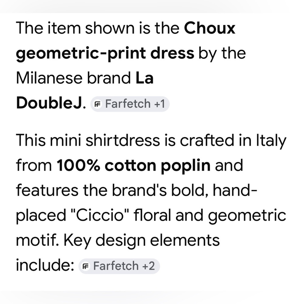 LA DOUBLE J- Choux floral geometric tiered dress - Picture 4 of 12